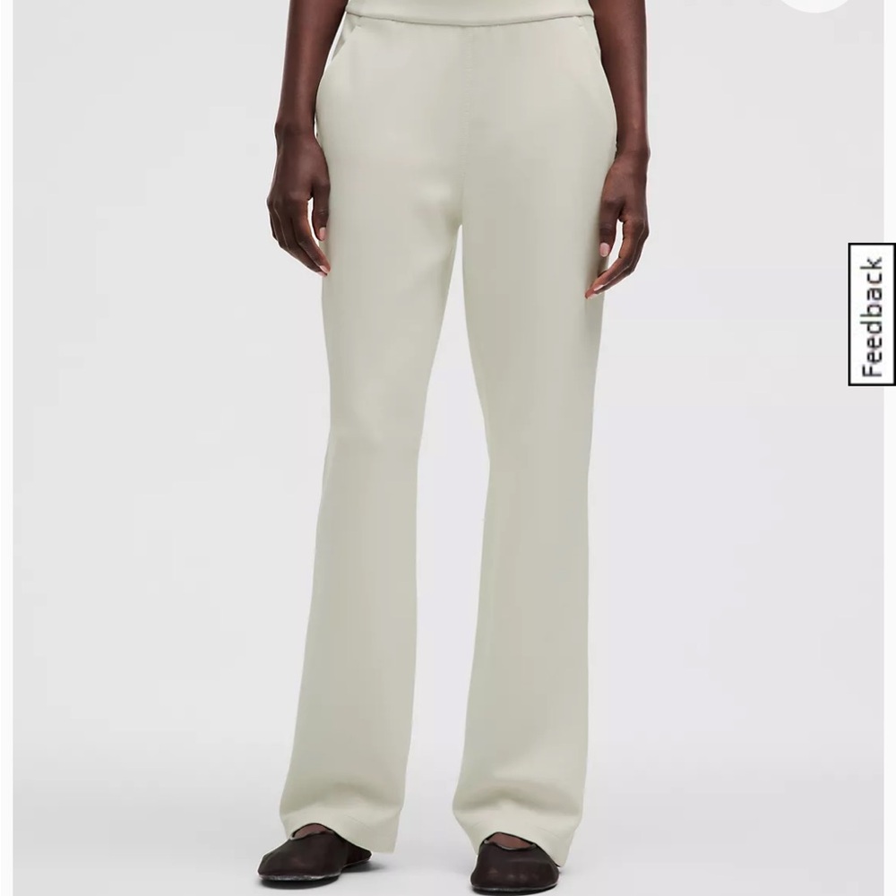 lululemon athletica Cream Track Pants
